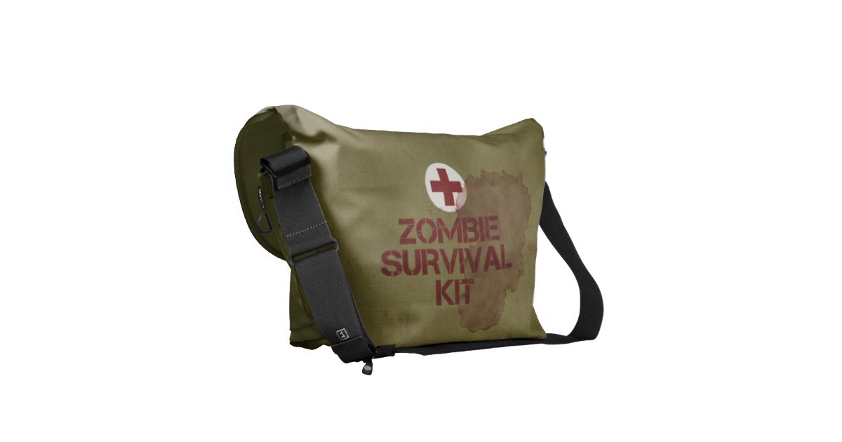 zombie messenger bag