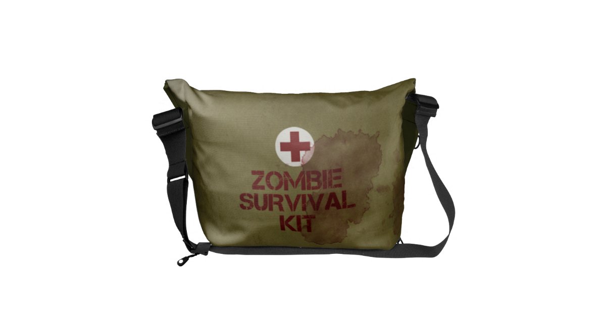 zombie messenger bag