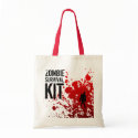 ZOMBIE SURVIVAL KIT - tote bag