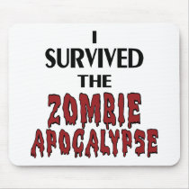 Zombie Survivor mousepads