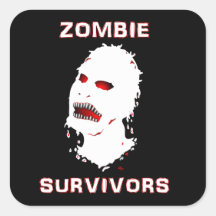 Zombie Survivors Icon Flair Sticker
