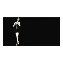 Zombie Suzy 1 - Halloween Doll Photo Card