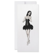 Zombie Suzy 1 - Halloween Doll Custom Rack Cards