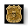 Zombie Task Force - Captain Badge Button