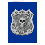 Zombie Task Force - Sergeant Badge Card