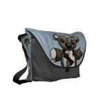 Zombie Teddy Bear Messenger Bag