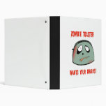 Zombie Toaster binder