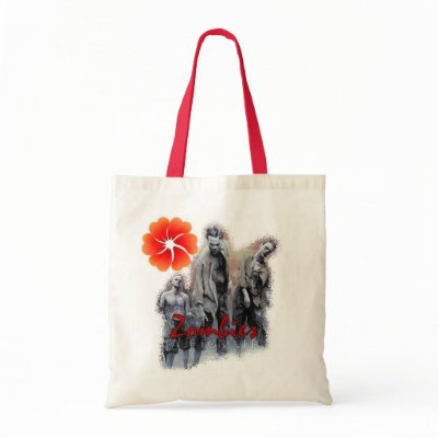 Zombie Tote Tote Bag by elfyboy