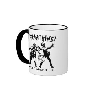 Zombie Trainspotters Mug mug