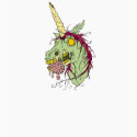 Zombie Unicorn T Shirt