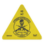 Zombie Unit ID Sticker 147th HQ