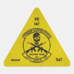 Zombie Unit ID Sticker 147th HQ
