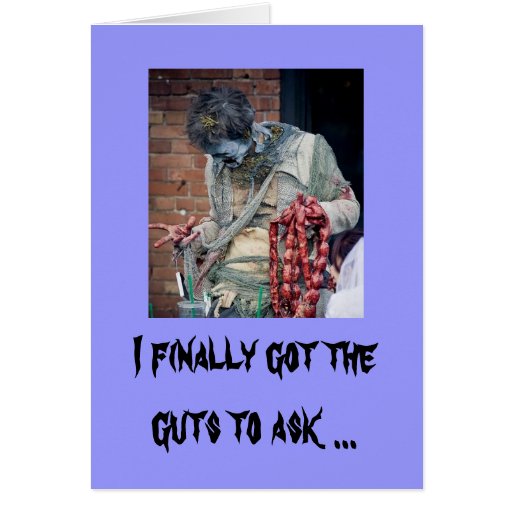 Zombie Valentine Card | Zazzle