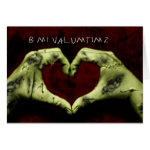 zombie valentine greeting cards zombie valentine greeting cards