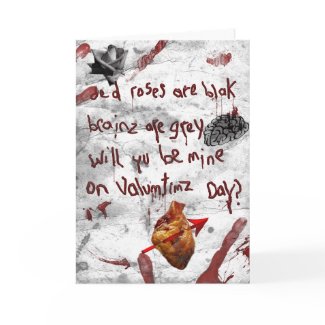 zombie valentine peom zazzle_card