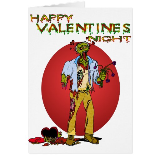 zombie valentines bear