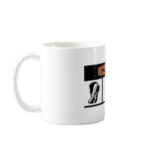 Zombie Warning Sign Mug