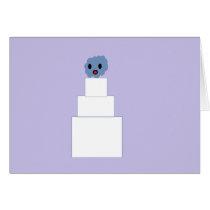 Zombie Wedding Cake Cards
