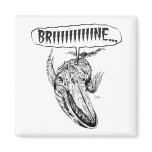 ZOMBIE WHALE FRIDGE MAGNETS