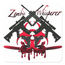 Zombie Whisperer Sticker