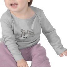 Zombie with Kitty Tee Shirts