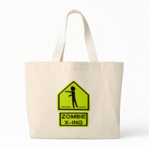 Zombie Xing Canvas Bag