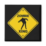 Zombie Xing Crossing Halloween
