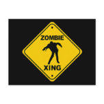 Zombie Xing Crossing Halloween