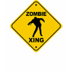 Zombie Xing Crossing Halloween