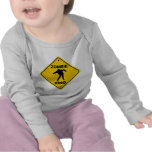 Zombie Xing Crossing Halloween Tee Shirt
