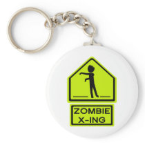 Zombie Xing Key Chain