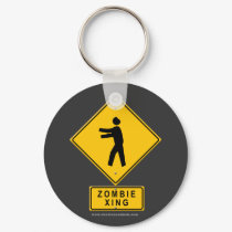 Zombie XING keychains by thefrozenduck Zombie XING keychains