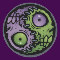 Zombie Yin-Yang stickers