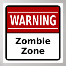 Zombie Zone Poster