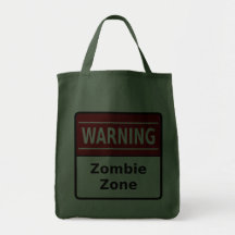 Zombie Zone Tote Bag