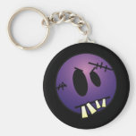 ZOMBIECON FACE - PURPLE KEY CHAIN