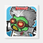 Zombiees! Dr. Quastapopulous Fridge Magnet