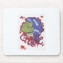 ZOMBIEGIRLbottle Mouse Pads