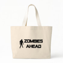zombies ahead icon bags