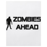 zombies ahead icon flyers