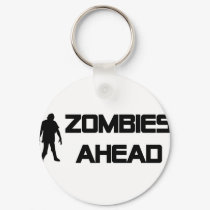 zombies ahead icon keychains