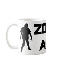 zombies ahead icon mugs