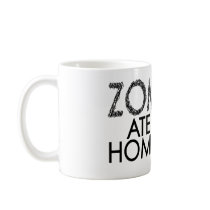 Zombies at my Homework mugs