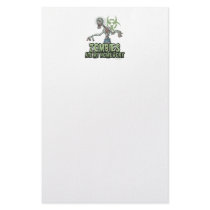Zombies Ate My Homework Stationery