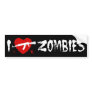 Zombies Bumper Sticker