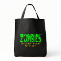 ZOMBIES CARE ABOUT BRAINS - bag by twilight_cat ZOMBIES CARE ABOUT BRAINS - bag