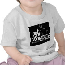 Zombies Hate Fast Food: t-shirt