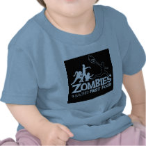 Zombies Hate Fast Food: Tee Shirt