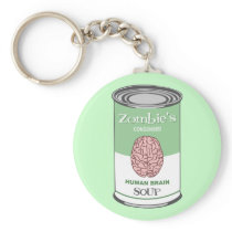 Zombie's Human Brain Soup Key Chains