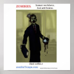 Zombies - Instant Workforce Print